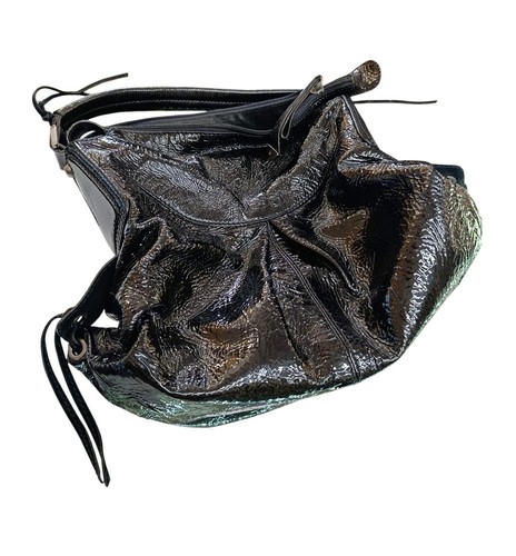 Borsa pelle lucida - in,